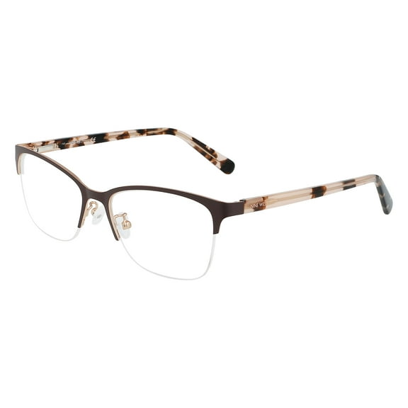NINE WEST NW1101X-210-55 Eyeglasses Size 55mm 17mm 140mm brown Women
