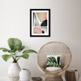 thumbnail image 2 of Wynwood Studio Prints The Patio Earthtones Abstract Shapes Wall Art Canvas Print Gray 13x19, 2 of 3
