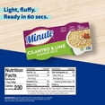 thumbnail image 4 of Minute Ready-to-Eat Cilantro and Lime Jasmine Rice, Microwaveable Rice Cups, 4.4 oz, 2 Count, 4 of 13