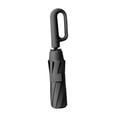 thumbnail image 2 of Paraguas plegable automático, paraguas de viaje plegable para viajes, camping y exteriores. Negro 106cmx71cm, 2 of 9