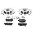 thumbnail image 3 of PowerStop Front Z23 Evolution Sport Carbon-Fiber Ceramic Brake Pad and Drilled & Slotted Rotor Kit Fits: ACURA HONDA Select Models K688, 3 of 10