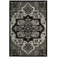 thumbnail image 2 of SAFAVIEH Vintage Hamadan Gladwin Floral Area Rug, Light Grey/Grey, 6'7" x 9', 2 of 7