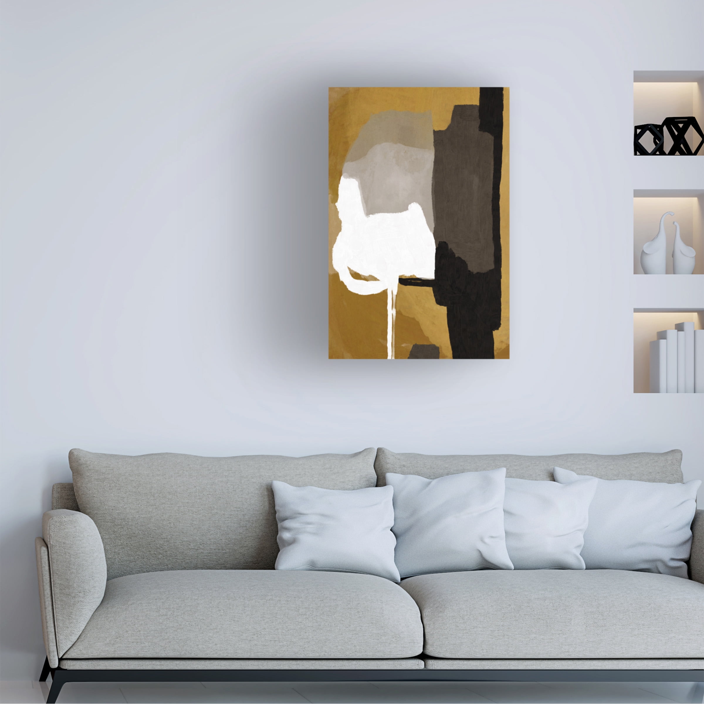 Dan Hobday 'Resting' Canvas Art
