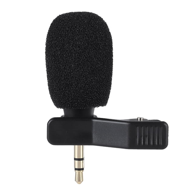 Mini Lapel Microphone For Smartphones Cameras Recorders Computers,MIni Portable Condenser Microphone Cellphone Microphone For Recorder Outdoor Indoor Mini Condenser Microphone For PC Modern Innovation