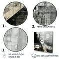 thumbnail image 3 of Designart "Urban Contrast Expressions" Road Floater Framed Canvas Prints, 3 of 5