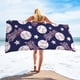 thumbnail image 4 of Xihbxyly Toalla de Playa de Microfibra, Ligera y Compacta, Resistente a La Arena y de Secado Rápido, Multiusos para Viajes, Piscina, Camping y Picnic, Tamaño 76 X 152 Cm., 4 of 7