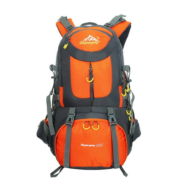 Penkiiy Mochila de senderismo grande de 50L, mochila de senderismo, bolsa de camping, mochila ligera de mochila de 45 + 5 litros