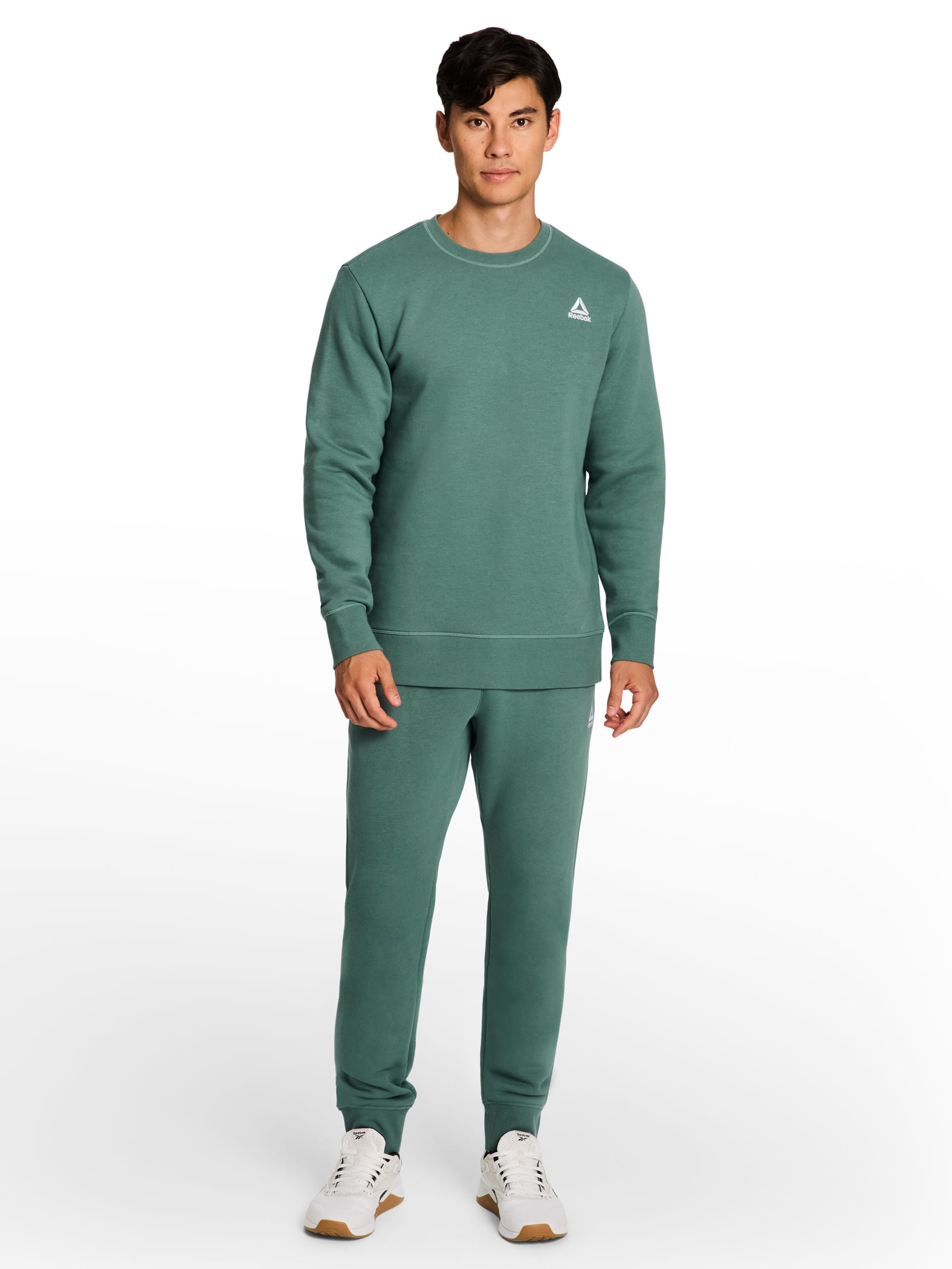 Reebok Men's and Big Men's Game Day Fleece Crewneck Sweatshirt, Sizes XS-5XL