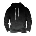 thumbnail image 2 of GigrtiJin Mens Baggy Athletic Hoodies Gradient Color Hooded Drawstring Sweatshirt with Pocket Trendy Casul Pullover Blouse, 2 of 5