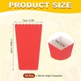 thumbnail image 2 of Uxcell 12 Pcs Popcorn Boxes, 2.8 Inch Popcorn Bucket Containers, Movie Night Supplies Paper Cups Holders for Cinema, Red, 2 of 7