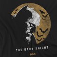thumbnail image 3 of Batman Dark Knight Moon Kids T Shirt (Small) for Youth Toddler Boys and Girls, Black, 3 of 5