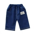 thumbnail image 3 of Uccdo Summer Toddler Baby Boy Casual Outfits Short Sleeve Shirt Blouse+Shorts Set 3M-4T, 3 of 8