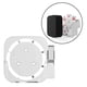 thumbnail image 5 of Soporte de TV compatible con Apple TV 2.º, 3.º, 4.º, 5.º y 6.º con soporte para control remoto blanco, 5 of 8