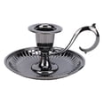 thumbnail image 2 of Candelabro Cónico De Metal Vintage Negro Con Para Mesa De Comedor De Boda Decoración Del Hogar, 2 of 7