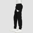 thumbnail image 5 of 6T Boys Pants Sweat Pants For Boys Boys Fleece Athletic Sweatpants Kids Active Jogger Pants Running Jogging Pants with Pockets Black 10-12 Years, 5 of 8