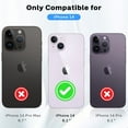 thumbnail image 6 of Casetego for iPhone 14/iPhone 13/iPhone 13 Pro 6.1" [2 Pack HD Tempered Glass Screen Protector&Camera Lens Glass Protector],9H Hardness/Bubble Free/ Anti Scratch/Easy Installation, 6 of 9