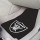 thumbnail image 2 of Conjunto de alfombrillas para automóviles con logotipo de los Raiders de Las Vegas de la NFL, 2 of 2