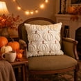 thumbnail image 5 of Halloween Pumpkin Shaped Throw Cover 18x18 Inches Soft Plush Pillow Cases for Chair Sofa Bedroom Living Room Home Decor A, 5 of 8