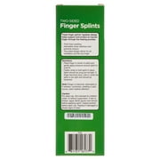 Equate Two-Sided Finger Splints, 2 Count (1 medium, 1 large)