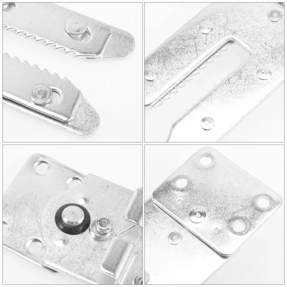 2 Pcs Sofa Buckle Interlocking Furniture Connector Couch Sectional Clip Bracket