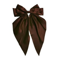 2PCS Hair Bows for Women Girls Hair Ribbon Bow Hair Clips with Long Tails Vintage Hair Accessories for Women