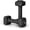 Black, variant on Neoprene Dumbbell Weight Pairs with Anti-Roll Square Head | Multiple Options