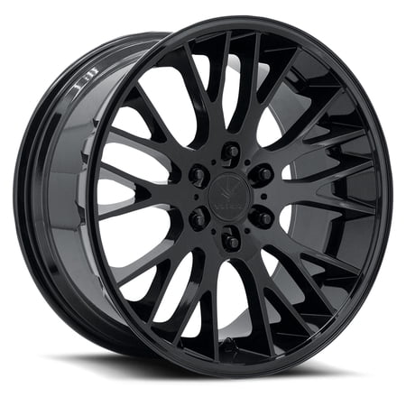 Verde Wheels - V22 Duo Gloss Black Wheel (22x9.5 /5x5.5 /+18 Offset)