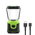 thumbnail image 1 of Lámpara LED para acampar LE, ultrabrillante, 1000 lúmenes, 4 modos de luz, reflector regulable, luz de emergencia con batería para cortes de energía, caminatas, emergencias, cortes de energía, etc., 1 of 5