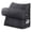 Black Grey, variant on SHANNA Wedge Headboard Pillow with Adjustable Neck Support, Triangular Bedrest Lumbar Neck Back Support Pillows for Reading, Gaming, and TV Watching, Black Grey