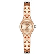 WOCLEILIY Fashion Simple Star Diamond Inlaid Stainless Steel Watch Ladies Quartz Watch