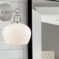 thumbnail image 5 of Innovations Lighting 616-1W-10-7 Fenton Sconce Fenton 10" Tall Wall Sconce - Bronze, 5 of 7