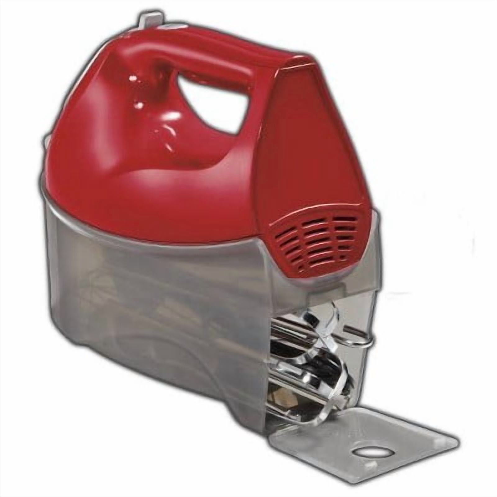 Hand Mixer w/case : 6-Speed Red Handheld Mixer for Kitchen, 275W, Dishwasher-Safe Parts