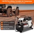 thumbnail image 2 of Kit de emergencia para coche Wanderbloom con compresor de aire y accesorios, 2 of 7
