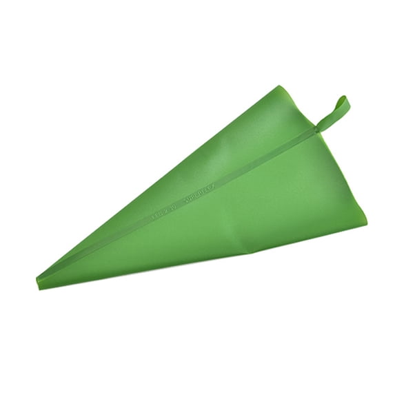 Farfi Squeeze Flower Bag DIY Decorative Multiple Sizes Green Color Silicone Cream Pastry Lcing Piping Bag for Bakery (Green,12Inch)