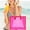 B, variant on Aloha Summer Transparent Beach Bag with Hand Carry Handle for Swimwear and Travel