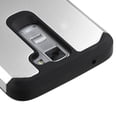 thumbnail image 3 of For LG Treasure LTE/Escape3/K8/Tribute5/K7 Astronoot Impact Armor Cover Case (Silver/Black), 3 of 5
