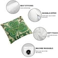 thumbnail image 4 of COMIO St. Patrick's Day Decorative Throw Pillow Covers Lucky Charms Pinch Proof Shamrock Clover Outdoor Pillowcase, Polka Dot Irish Holiday Cushion Case Home Decor&nbsp;2pc, 4 of 6