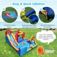 thumbnail image 6 of 7 in 1 Outdoor Inflatable Bounce House with Water Slides and Splash Pools with 750W Blower, 6 of 9