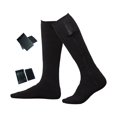 thumbnail image 1 of Calcetines térmicos para hombre y mujer, cálidos, cómodos, para invierno y clima frío, largos y calentadores de pies. Negro, 1 of 4