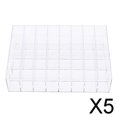 thumbnail image 1 of Runquan 3-6pack 40 Slots Lipstick Holder Display Cosmetic Organizer Makeup Case 5 Pcs, 1 of 8