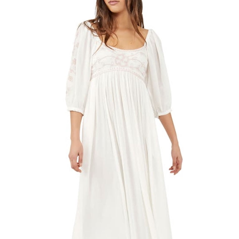knee length dresses for ladies Free People - Remino Eyelet Mini