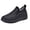 Black, variant on Fleece Lined Quilted Slip On Shoes Winter Outdoor Strolling, Thermally Insulated Walking Flats Holiday Travel Wearing, Comfortable Flat House Footwear Daily Commute, Black 6