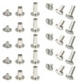 thumbnail image 3 of 30 Ensembles de Boutons de Vis en Métal pour Ongles et Rivets en Cuir, 3 of 8