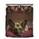 thumbnail image 1 of Juego de cama para dormir de buenas noches para perro pastor alemán, 1 of 3
