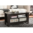 thumbnail image 1 of Baxton Studio MH2114-Wenge-CT Table Basse Moderne et Contemporaine Wenge Finition Marron, 1 of 5