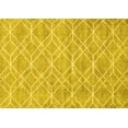 thumbnail image 1 of Ahgly Company Indoor Rectangle Abstract Yellow Contemporary Area Rugs, 7' x 10', 1 of 4