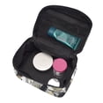 thumbnail image 2 of Yiaed Abstract Watercolor Print Makeup Bag Travel Cosmetic Bags for Women Girls Zipper Pouch Makeup Organizer, 2 of 4