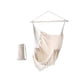 thumbnail image 4 of Silla hamaca cómoda con asiento ancho y barra separadora para columpio beige, 4 of 9