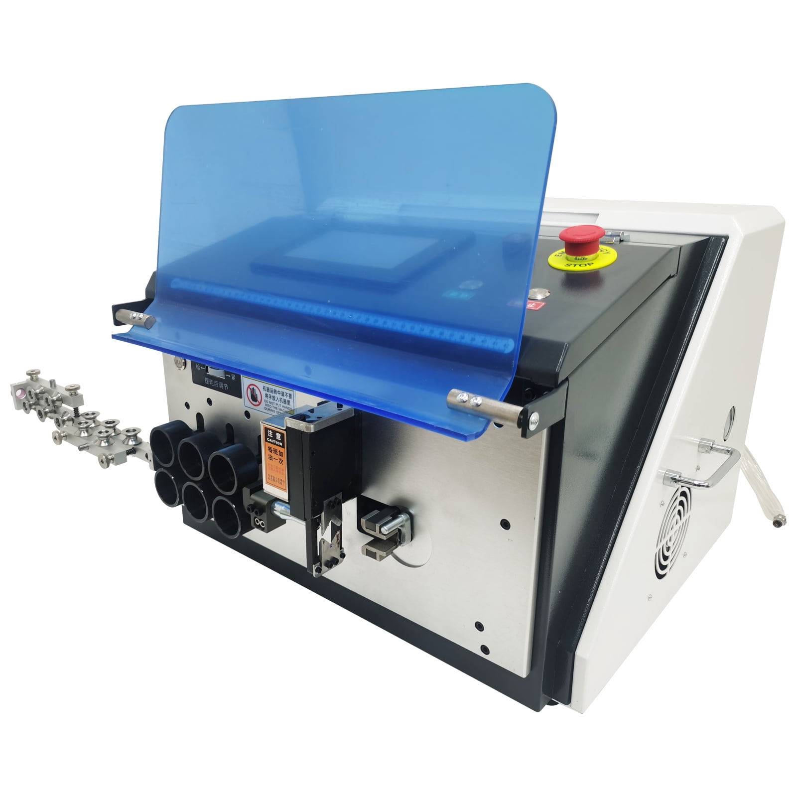 Automatic Computer Wire Stripping and Bending Machine 1–16mm² Cable Cutter Stripper Bender