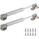 thumbnail image 2 of Puntal de gas de 50 N/10 lb, resorte de gas de 6 pulgadas de longitud, soporte de elevación de seguridad, amortiguadores de gas, puntales de gas, bisagra de tapa abierta suave para gabinete,, 2 of 5
